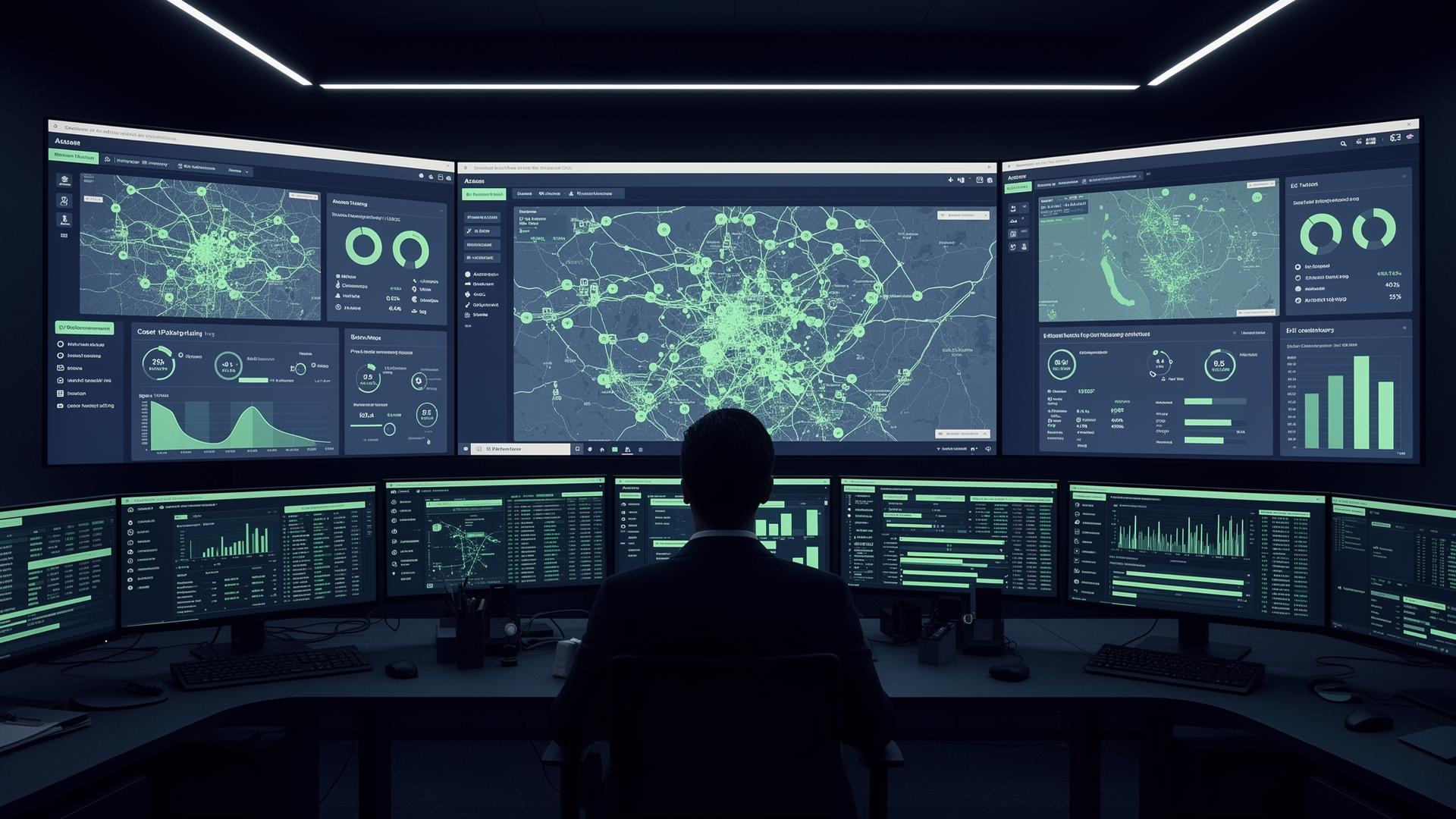 Dashboard de rastreabilidade de ativos