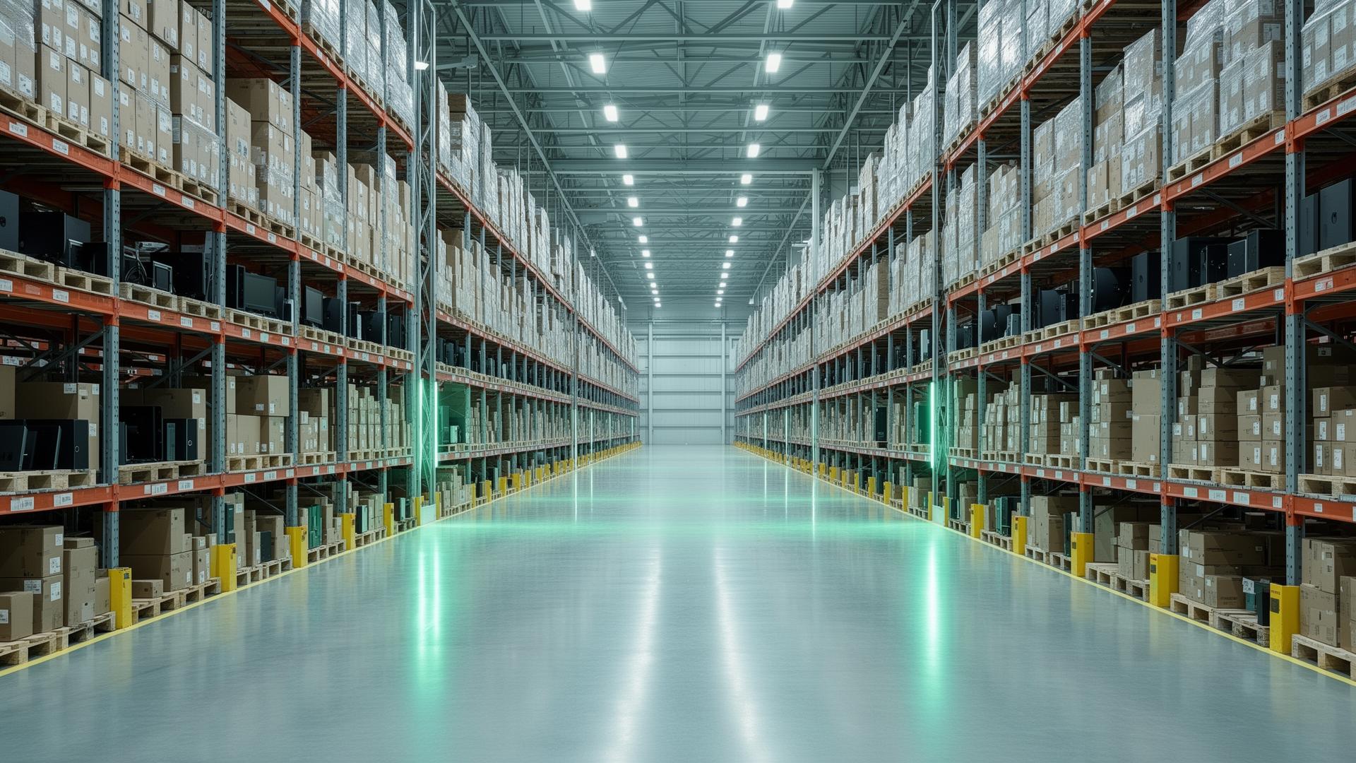 Galpão logístico moderno